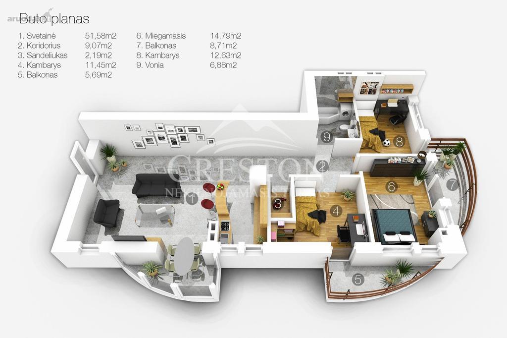 Apartament Luxury 1 Wilno